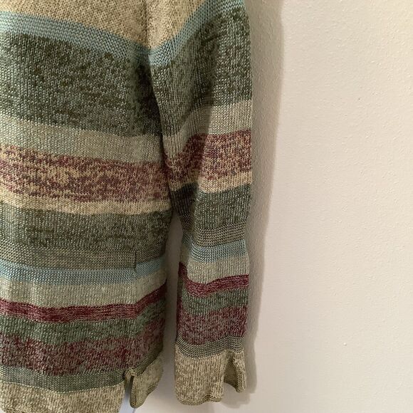 Susan Bristol Vintage Y2K Fairy Grunge Artsy Silk Blend Fairycore Knit Sweater M - Picture 4 of 11